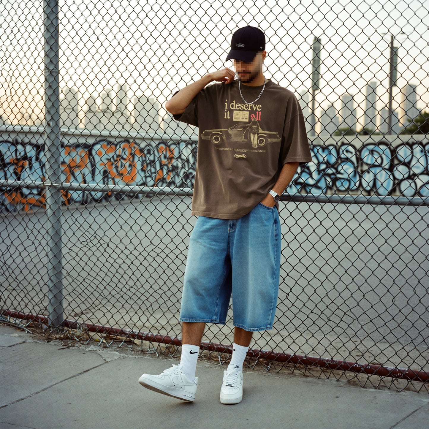 MAN AT THE GARDEN TEE