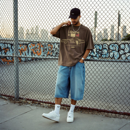 MAN AT THE GARDEN TEE